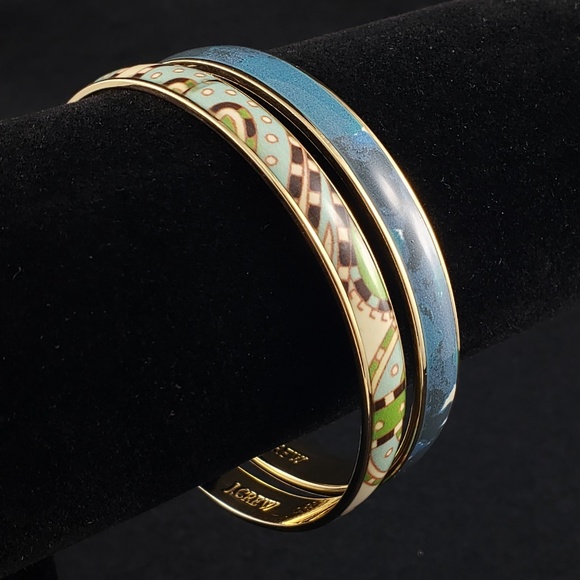 J. Crew Jewelry - Two J. Crew Bangle Bracelets